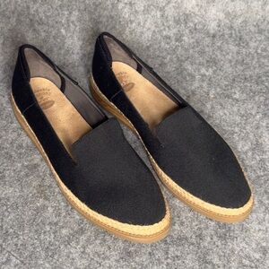 Dr. Scholl's Women's‎ Jetset Isle Loafers in Black Fabric- Sz 10